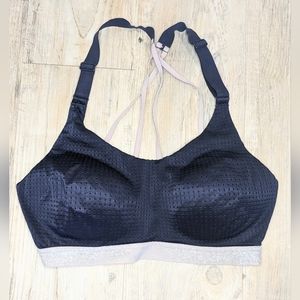 Victoria's Secret Lightweight Wireless Navy Sports Bra 32 D